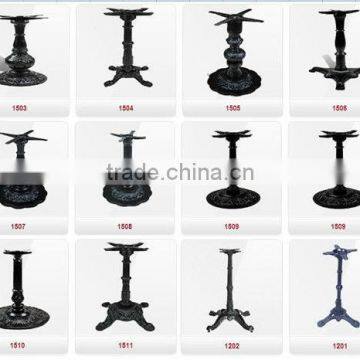 Win Balance Cast Iron White Brasserie Table Base photo-4