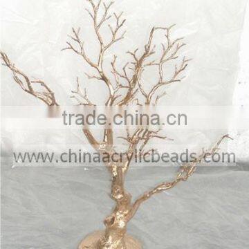 fake festival low price 70 CM Holiday manzanita Silver Tree Centerpiece Festival Brown for wedding