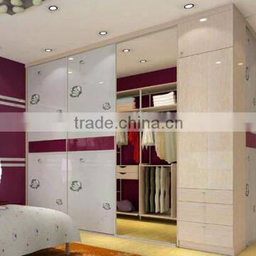 fashion sliding door wardrobe closet