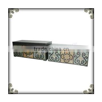 Best selling metallic trunk with imitation