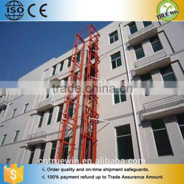 Hydraulic Raising Platform Building Construction Materials Lift / Guide Rail Lift photo-2