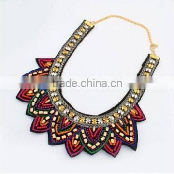 Beads Vintage Choker Collar Pendant Statement Necklace Women Necklaces & Pendants Fashion Necklaces for Women 2014