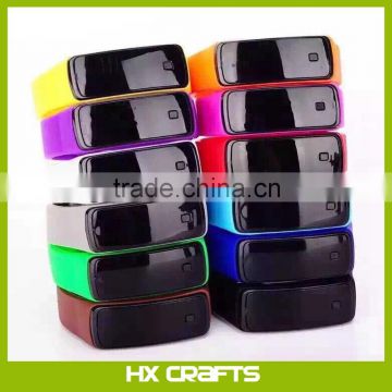 New Womens Mens Kids Silicone Band Touch Screen Sports LED Watch Bracelet