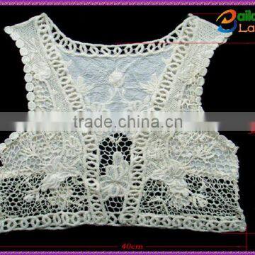 wholesale fashion embroidered Women Vintage ladies crochet flower embroidered vests for dress