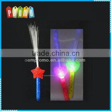 LED Flashing optical fiber sticks, LED Glowing sticks