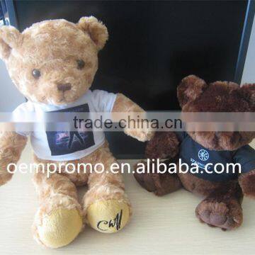 Personalized logo Plush Teddy Bear Toy