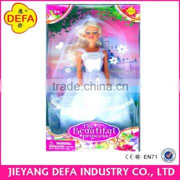 DEFA LUCY Custom Made Plastic Wedding Dress Baby Doll