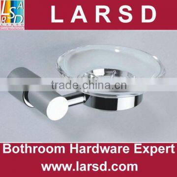 bathroom brass holder with glass soap dish item no.6359