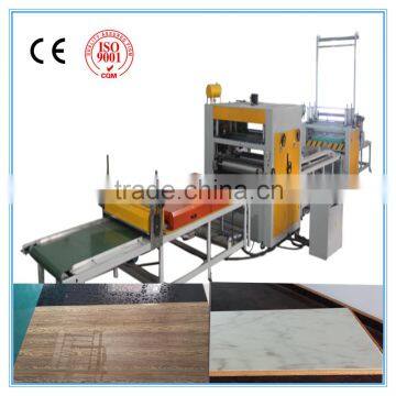 Hot-melt glue(PUR) laminating machine/acrylic high gloss film for mdf panel sticking machine