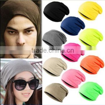 Unisex Women Men Knit Winter Warm Ski Crochet Slouch Hat Cap Beanie Oversized