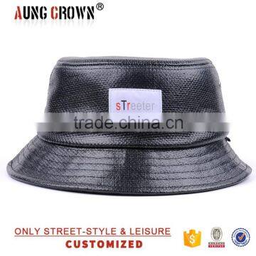 leather winter bucket hats/fashion winter bucket hats/winter bucket hats