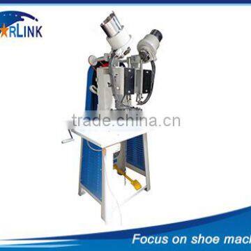 Popular SLM-2-08 Wenzhou Starlink Automatic Double Head Shoe Eyelet Machine