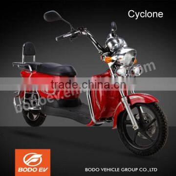 Cyclone EEC Approved Powerful 2 Wheel Electric Scooter Motorcycle 45km/h Mileage Range 45km/charge