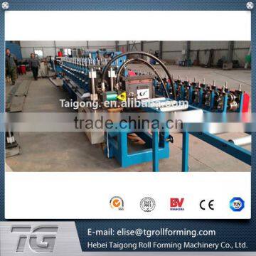2015 New Design Type Steel Galvanized Rainwater Gutter Roll Forming Machine photo-3
