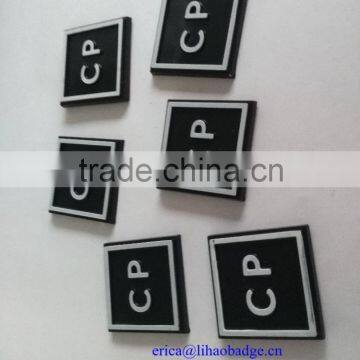 UV Printing Black Logo Clear Plastic Sticker Labels With Company Logo photo-3