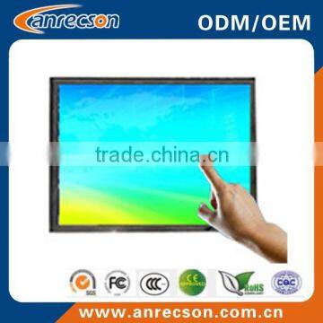 High brightness sunlight readable open frame lcd monitor with VGA+HDMI+DVI,17"