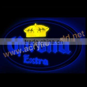 Vertical DENTIST Lighted Light Box Window Sign Neon