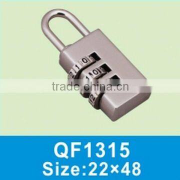 QF1315 hot sale bag accessory lock Combo code lock bag