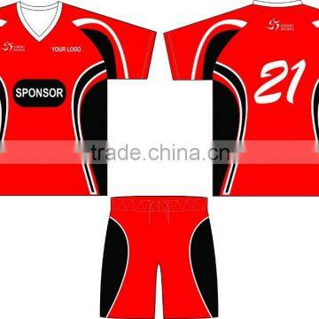 High quality sublimation soccer uniform 2016