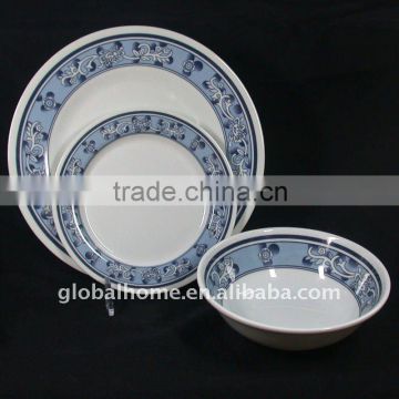 design melamine dinner set