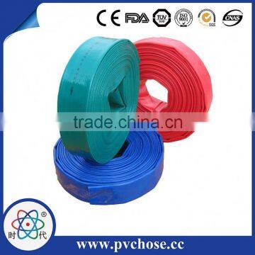 China Pvc Collapsible Layflat Irrigation Hose photo-3