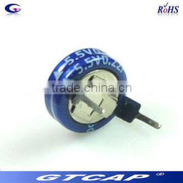 electronic energy meters use coin type 5.5v super capacitor