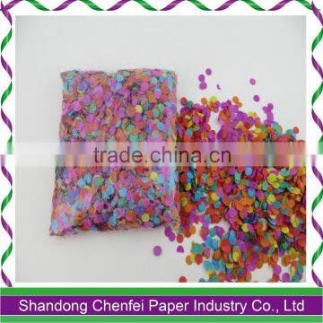 Happy birthday diy flower tissue paper confettis throwing paper confettis with low price