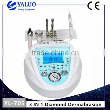 Facial rejuvenation diamond microdemabrasion beauty machine 3 IN 1