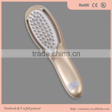 2016 new Negative ion girls hair growth comb for Promote hair growth