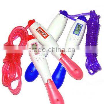 three buttons calorie jump rope with setting weight and time function