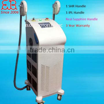 Vertical Salon Use Medical CE SHR IPL hair removal system