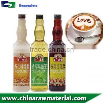 Flavour Syrup for coffee, cafe, latte