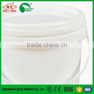 Injection Molding Plastic Pail 3L Round Bucket With Lid photo-3