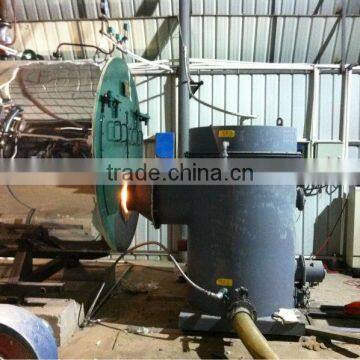 Biomass rice husk pellet burner for grain dryer