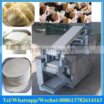 2rows round dough sheet making machine / square spring roll wrapper machine