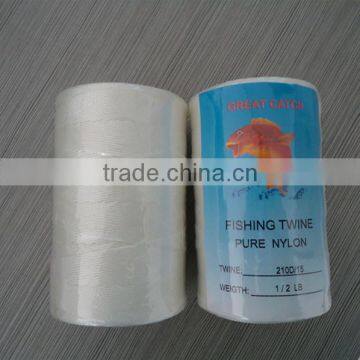 chinese production 210D nylon high tenacity fishing thread