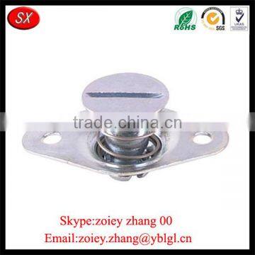 Custom Specialized Self-Ejecting Anodized Aluminum Quarter Turn Fasteners photo-6