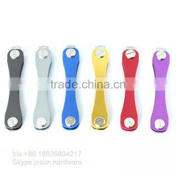 China factory manufacturer producing aluminum compact key holder