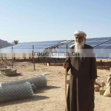 High efficiency solar water pumping system for irrigation