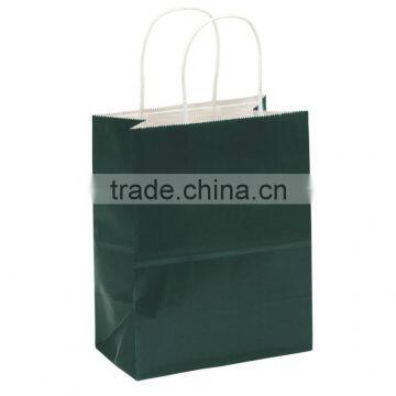 Safety paper shopping bag with paper rope, custom print and color logo,OEM orders are welcome