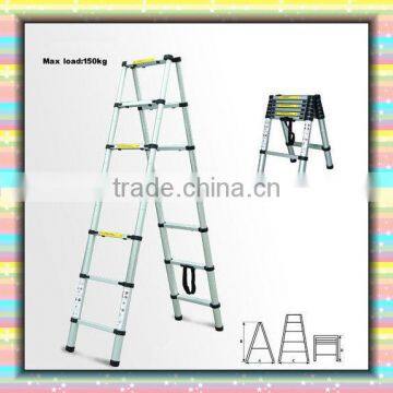 2012 hot sale aluminum telescopic ladder