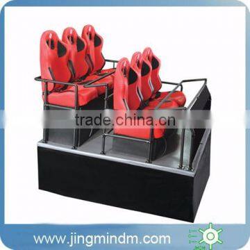 Dynamic 6DOF 6 Seats Pneumatic Platform 5D Motion Cinema System