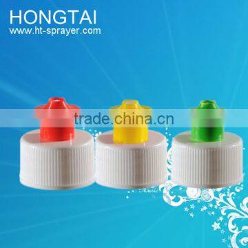 Plastic Press Disc Cap for Plastic Bottle Closure Made in China 24/410,28/410 photo-4