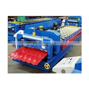 color steel glazed roof tile machine