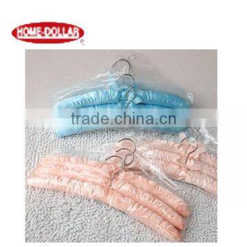 Padded dress satin hangers