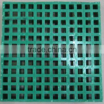 Glass fiber reinforced plastic grille plate