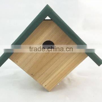 Simple Small Wooden Bird's Nest,FSC Wood Bird House photo-2