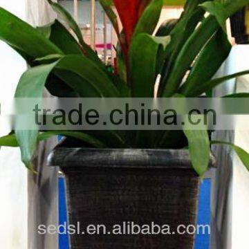 painted plant pot,square flowerpots,chinese flower vase