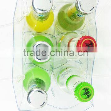 Recycalable Pvc Beer Bottle Cooler Bag,ice Chiller Bag for Beer