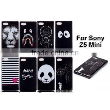 China Wholesale Soft TPU Cell Phone Case,IMD Soft Silicon Design Mobile Case For Sony Z5 Mini photo-6